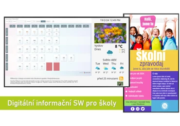 Digital Signage SW pro školy - Play Signage - školní Ultimate licence 2 roky