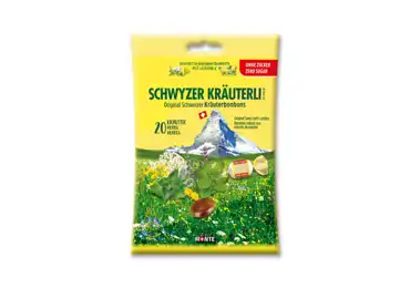 DOMACO Bylinné bonbony - Bylinky bez cukru 75 g