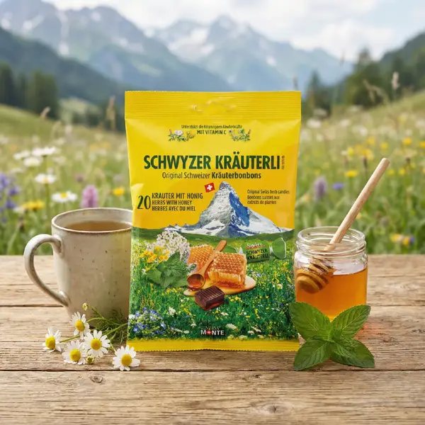 DOMACO Bylinné bonbony - Bylinky s medem 75 g