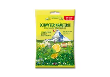 DOMACO Bylinné bonbony - Citron+meduňka bez cukru 75 g