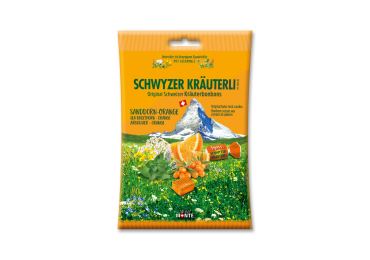 DOMACO Bylinné bonbony - Rakytník+pomeranč 75 g