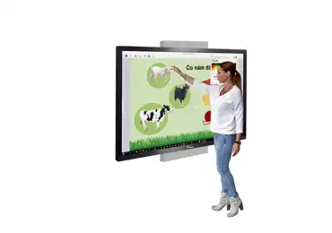 Dotykový LCD displej 55" na skrytém zvedacím stojanu