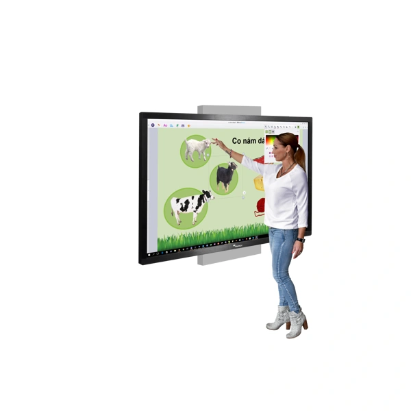 Dotykový LCD displej 75" na skrytém zvedacím stojanu