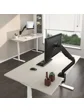 Držák monitoru Brateck LDT46-C012E jedno rameno mechanická pružina