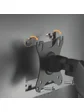 Držák monitoru Brateck LDT46-C012E jedno rameno mechanická pružina