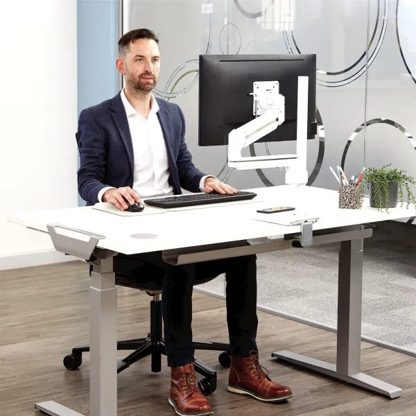 Držák monitoru Fellowes TALLO bílý