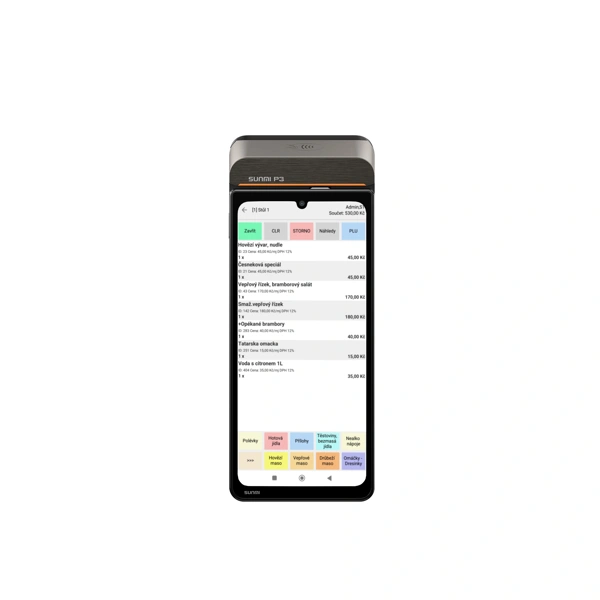 EET pokladna Conto Mobile P3H s platební funkcí