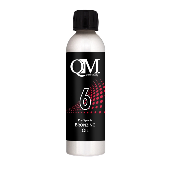 Energetický bronzing olej pro sportovce