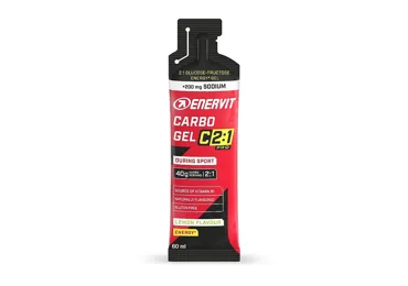 ENERVIT Carbo Gel C2:1 se sodíkem - citron - 60 ml