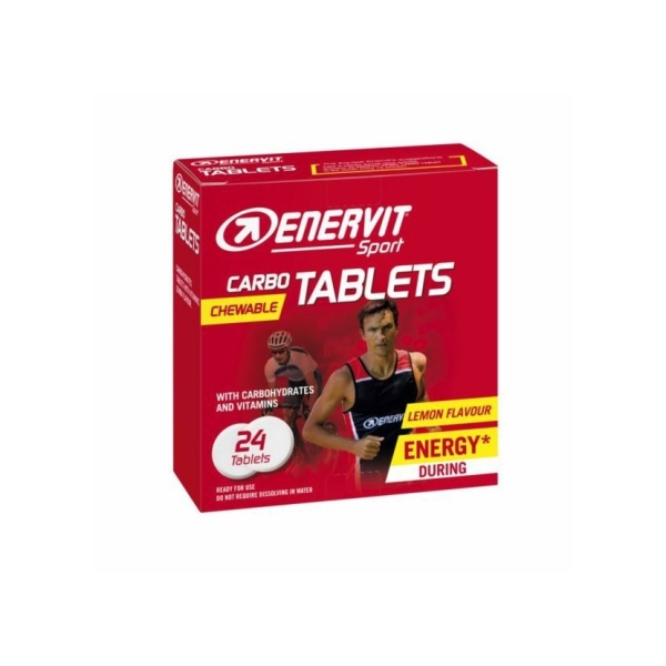 ENERVIT Carbo Tablets - citron - 24 tablet