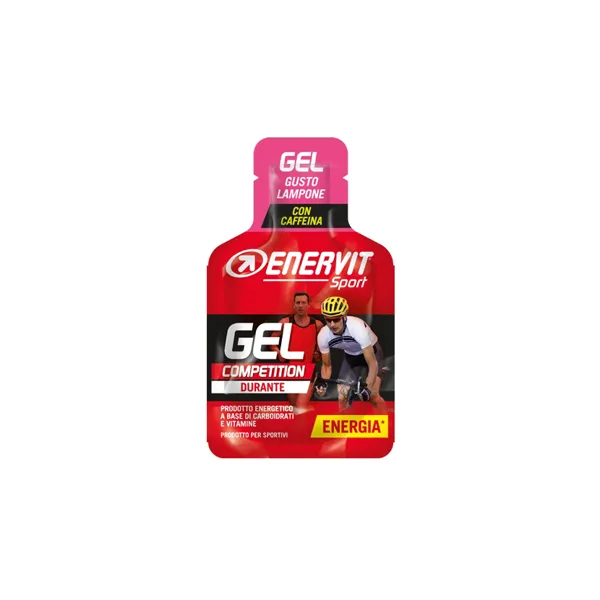 ENERVIT Gel s kofeinem - malina - 25 ml