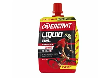 ENERVIT Liquid Gel Competition s kofeinem - citrus - 60 ml