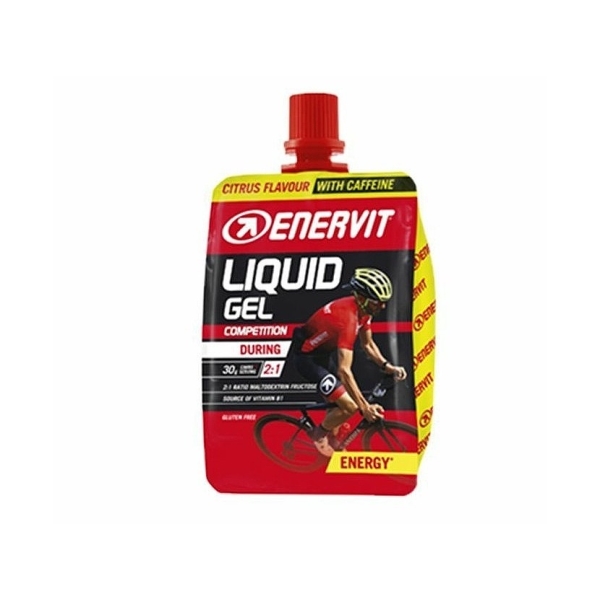 ENERVIT Liquid Gel Competition s kofeinem - citrus - 60 ml