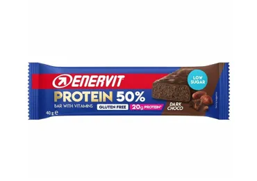 ENERVIT Protein Bar 50% - tmavá čokoláda - 40 g