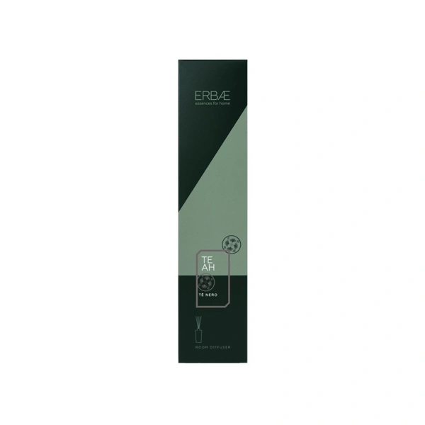 ERBAE Aroma difuzér s tyčinkami s vůní BLACK TEAH - 200 ml