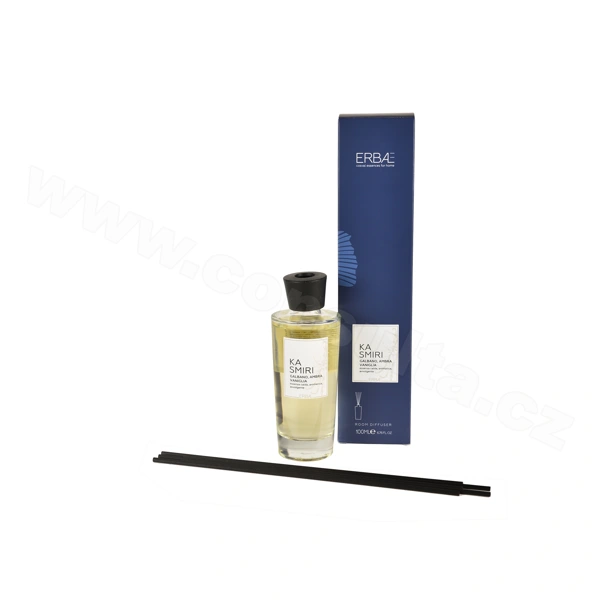 ERBAL Aroma difuzér s tyčinkami s vůní KASMIRI - 100 ml