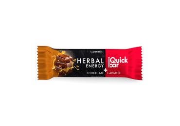 EVA s.r.o. Tyčinka iQuick bar - čokoláda + karamel 1 ks