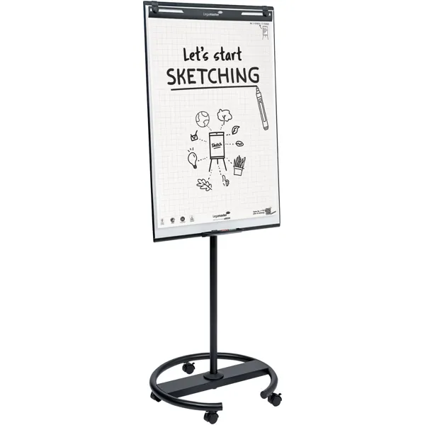 Flipchart SKETCH EASY, mobilní s kulatou podstavou