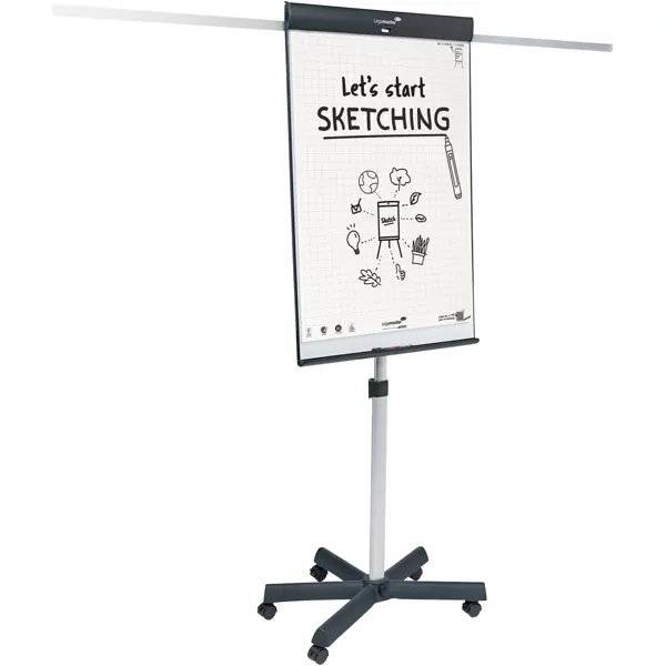 Flipchart SKETCH PRO, mobilní s hvězdicovou podstavou