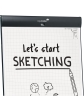 Flipchart SKETCH PRO, mobilní s hvězdicovou podstavou