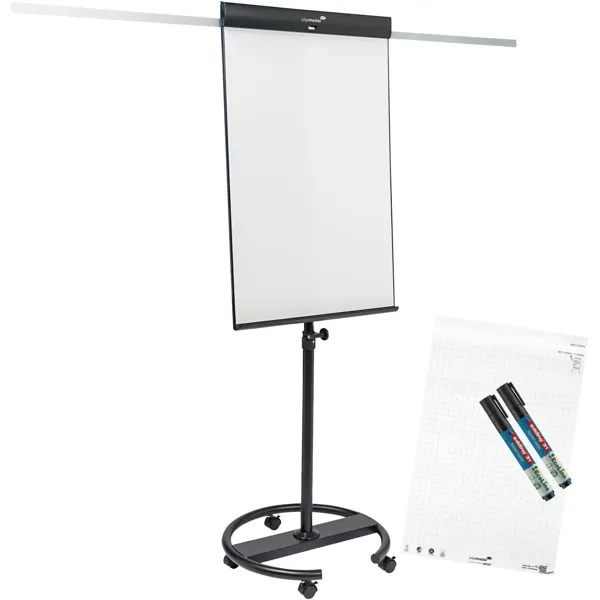 Flipchart SKETCH PRO, mobilní s kulatou podstavou