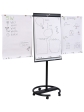 Flipchart SKETCH PRO, mobilní s kulatou podstavou