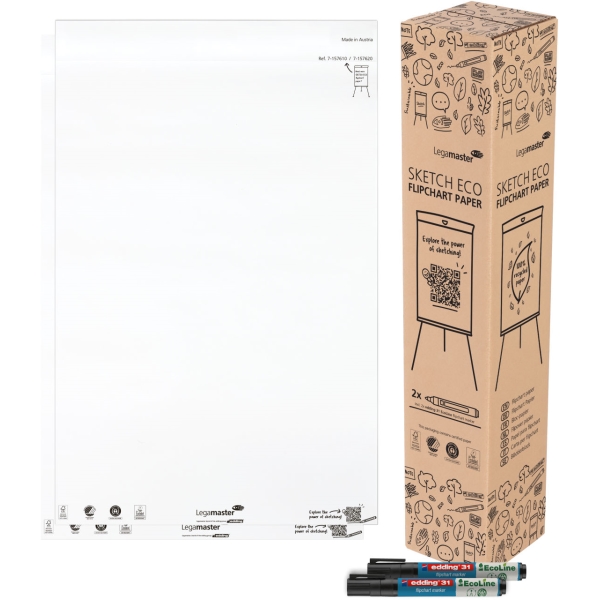 Flipchartový blok SKETCH ECO, 50 listů, 2 kusy