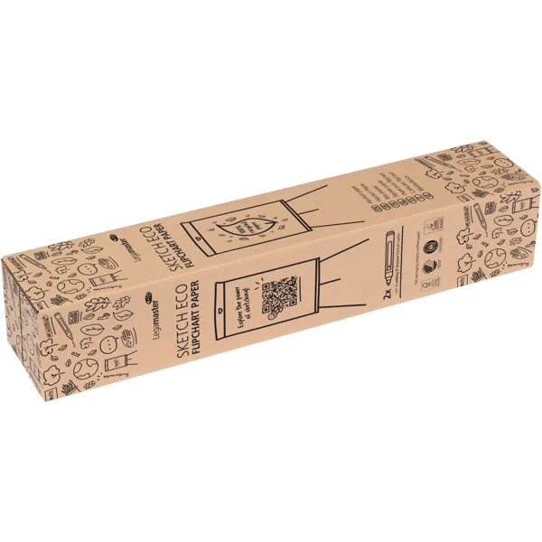 Flipchartový blok SKETCH ECO čtverečkovaný, 20 listů, 5 kusů
