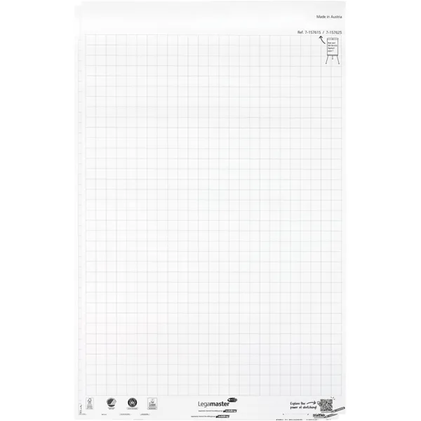 Flipchartový blok SKETCH ECO - čtverečkovaný, 50 listů, 2 kusy