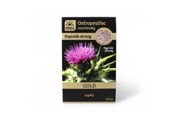 GOLD sypký plod z ostropestřce mariánského 250 g