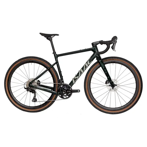 Gravel kolo Isaac Torus Xplore Moss Green GRX825 Di2 2x12-L