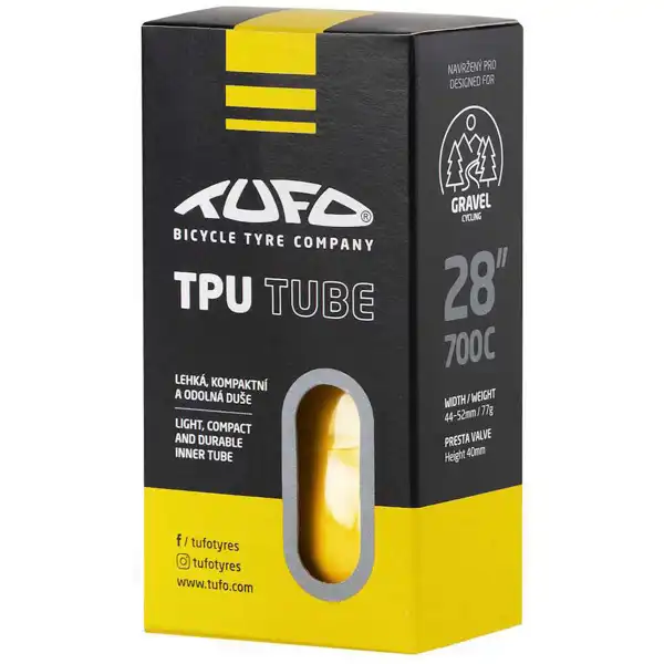 Gravel TPU duše TUFO 44-52 mm