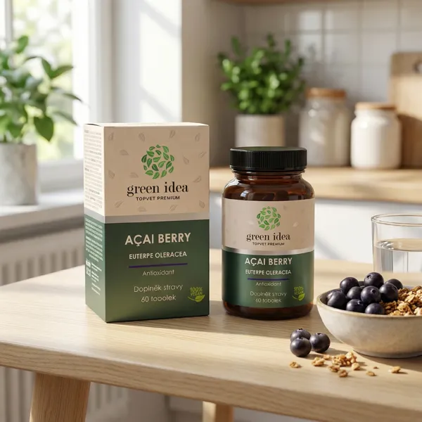 Green idea Acai berry bylinný extrakt - tobolky 60 ks