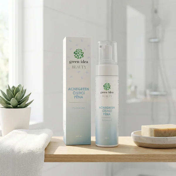 Green idea Acnegreen - čisticí pěna 200 ml