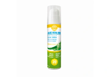 Green idea Aloe vera opalovací mléko SPF 20 200 ml