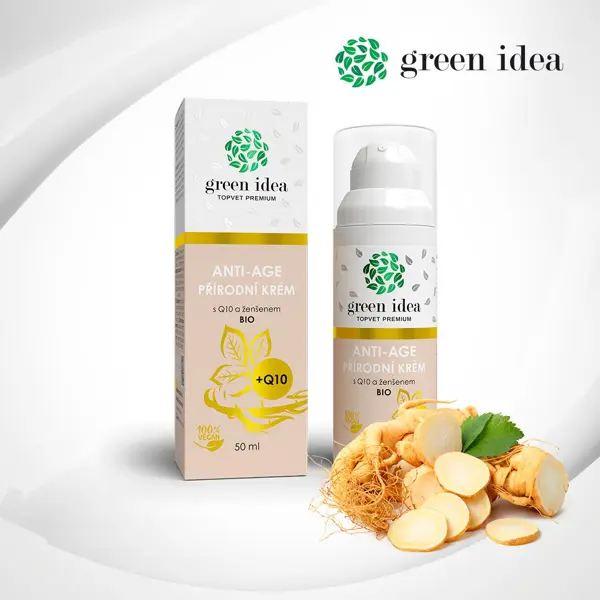 Green idea Anti-age přírodní krém 50 ml