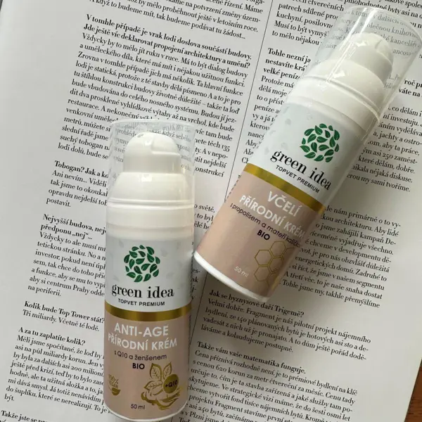 Green idea Anti-age přírodní krém 50 ml