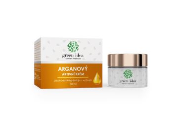 Green idea Arganový aktivní krém 50 ml