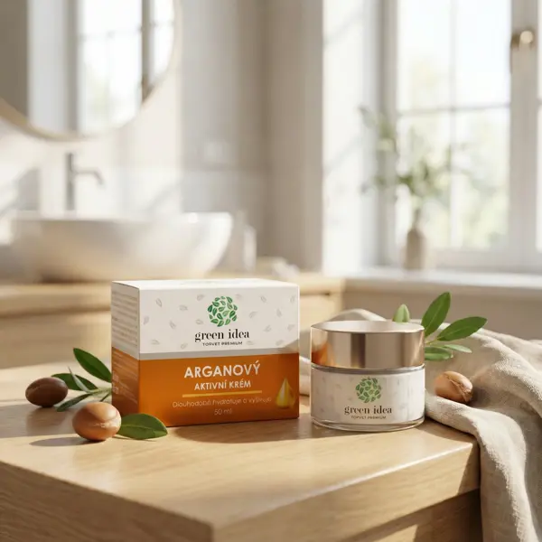 Green idea Arganový aktivní krém 50 ml