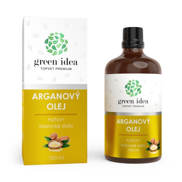 Green idea Arganový pleťový olej 100 ml