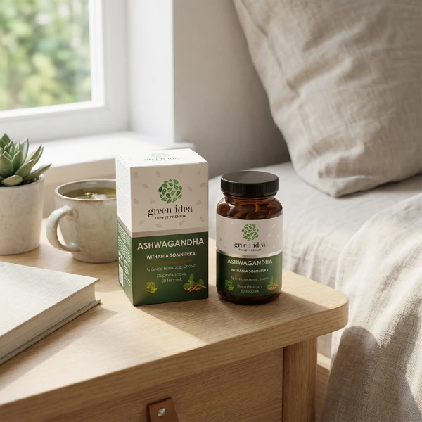 Green idea Ashwagandha - tobolky 60 ks