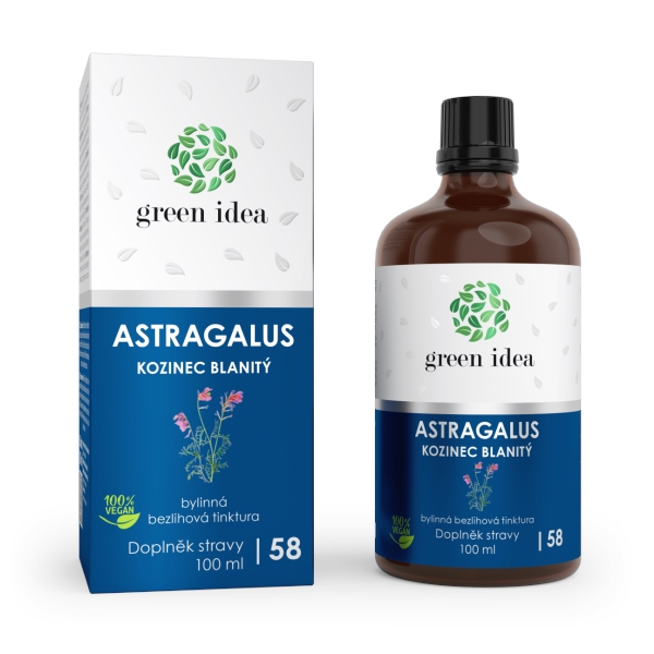 Green idea Astragalus - bezlihová tinktura 100 ml