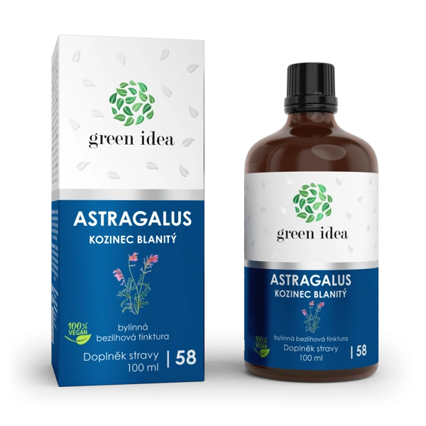 Green idea Astragalus - bezlihová tinktura 100 ml