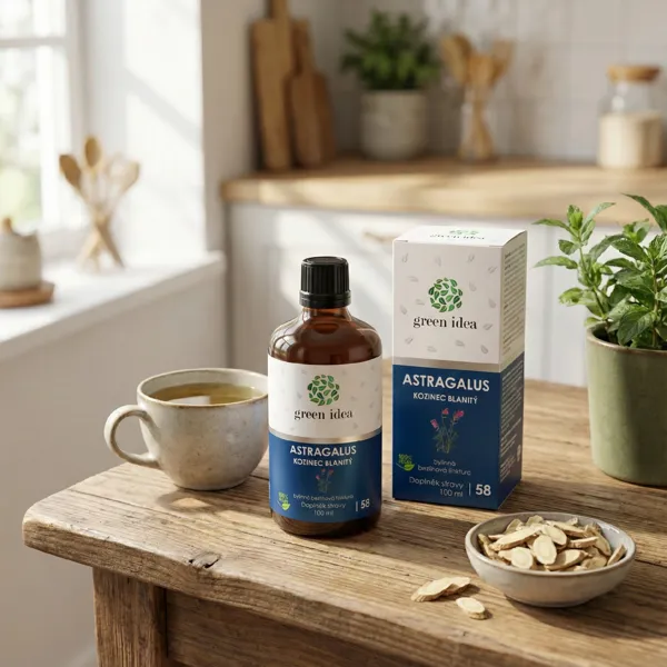 Green idea Astragalus - bezlihová tinktura 100 ml
