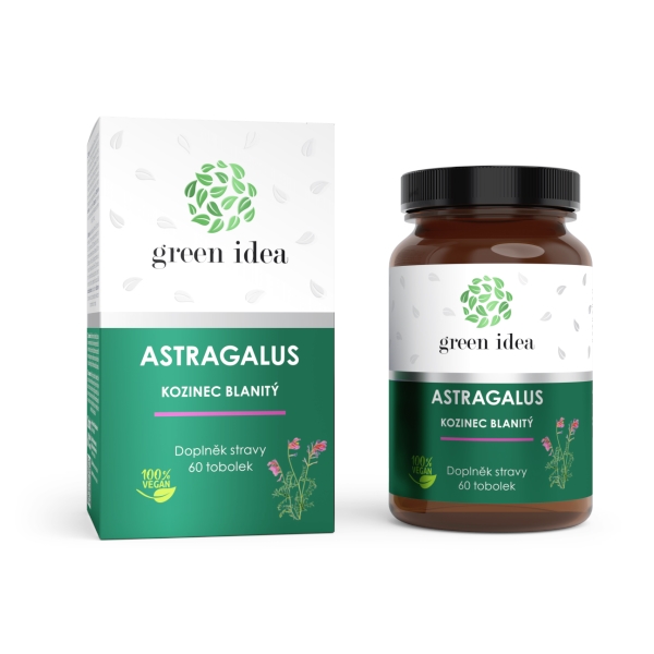 Green idea Astragalus - tobolky 60 ks