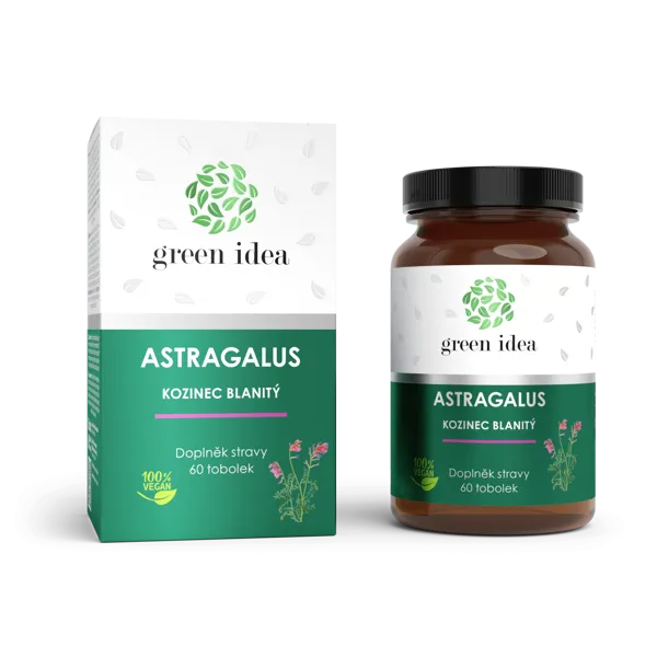 Green idea Astragalus - tobolky 60 ks