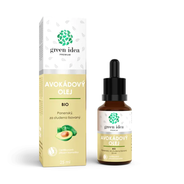 Green idea Avokádový olej BIO 25 ml