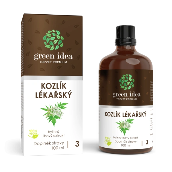 Green idea Baldriánské kapky - Kozlík Lékařský 100 ml