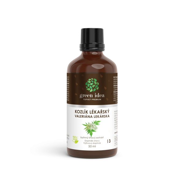 Green idea Baldriánské kapky - Kozlík Lékařský 50 ml