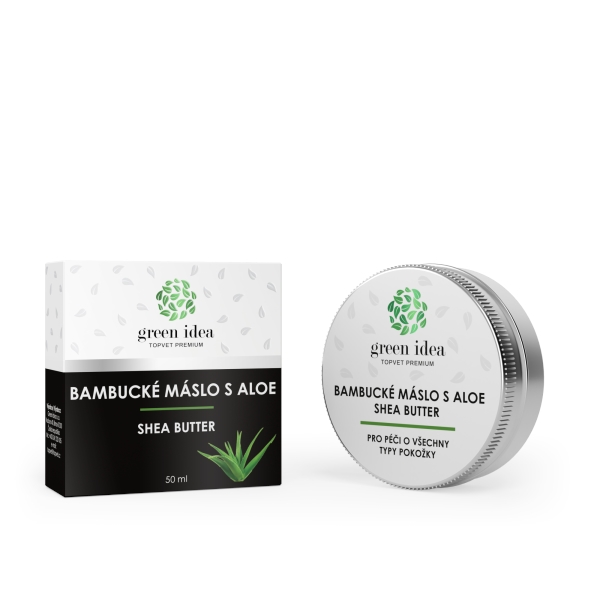 Green idea Bambucké máslo s aloe 50 ml